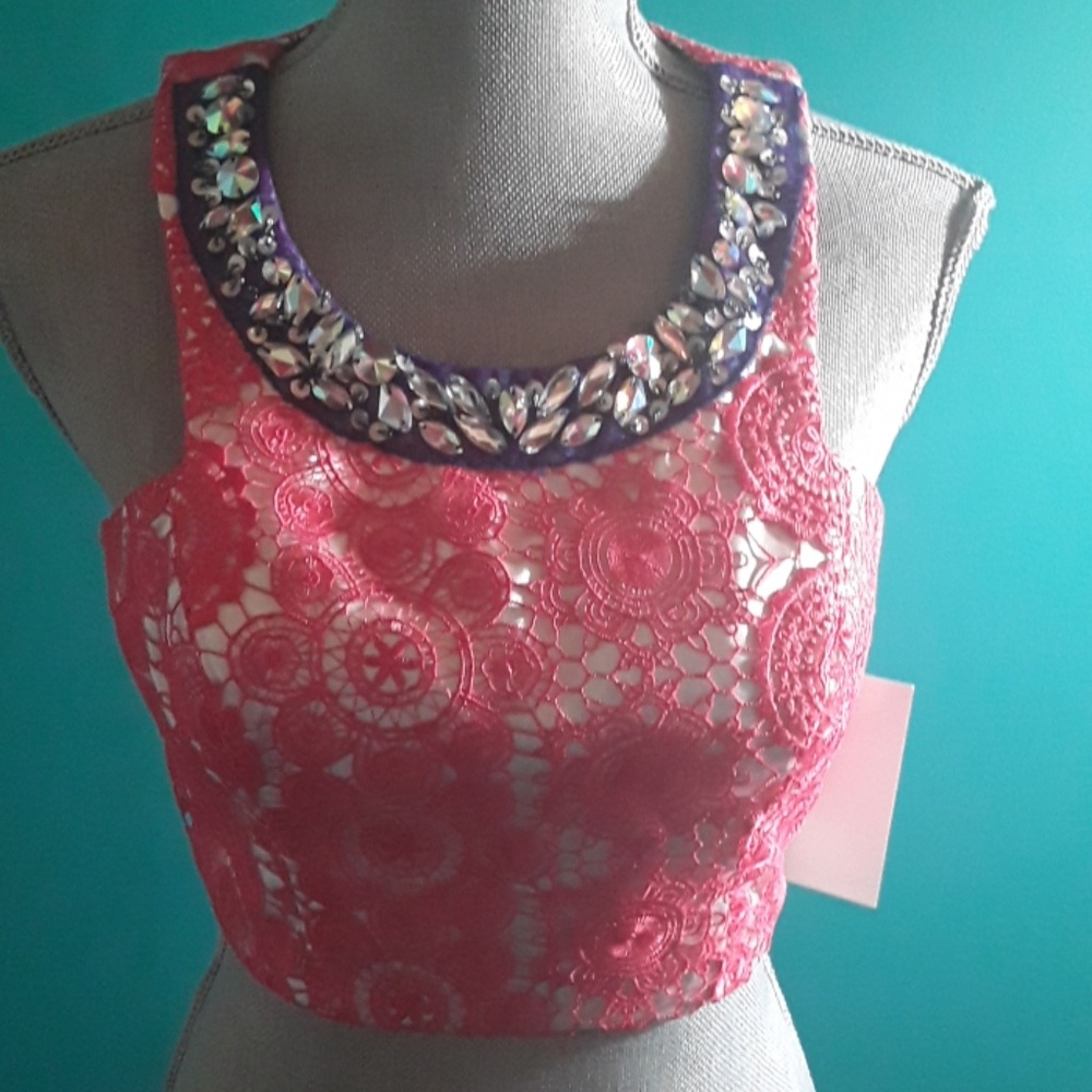 Crop top crochet